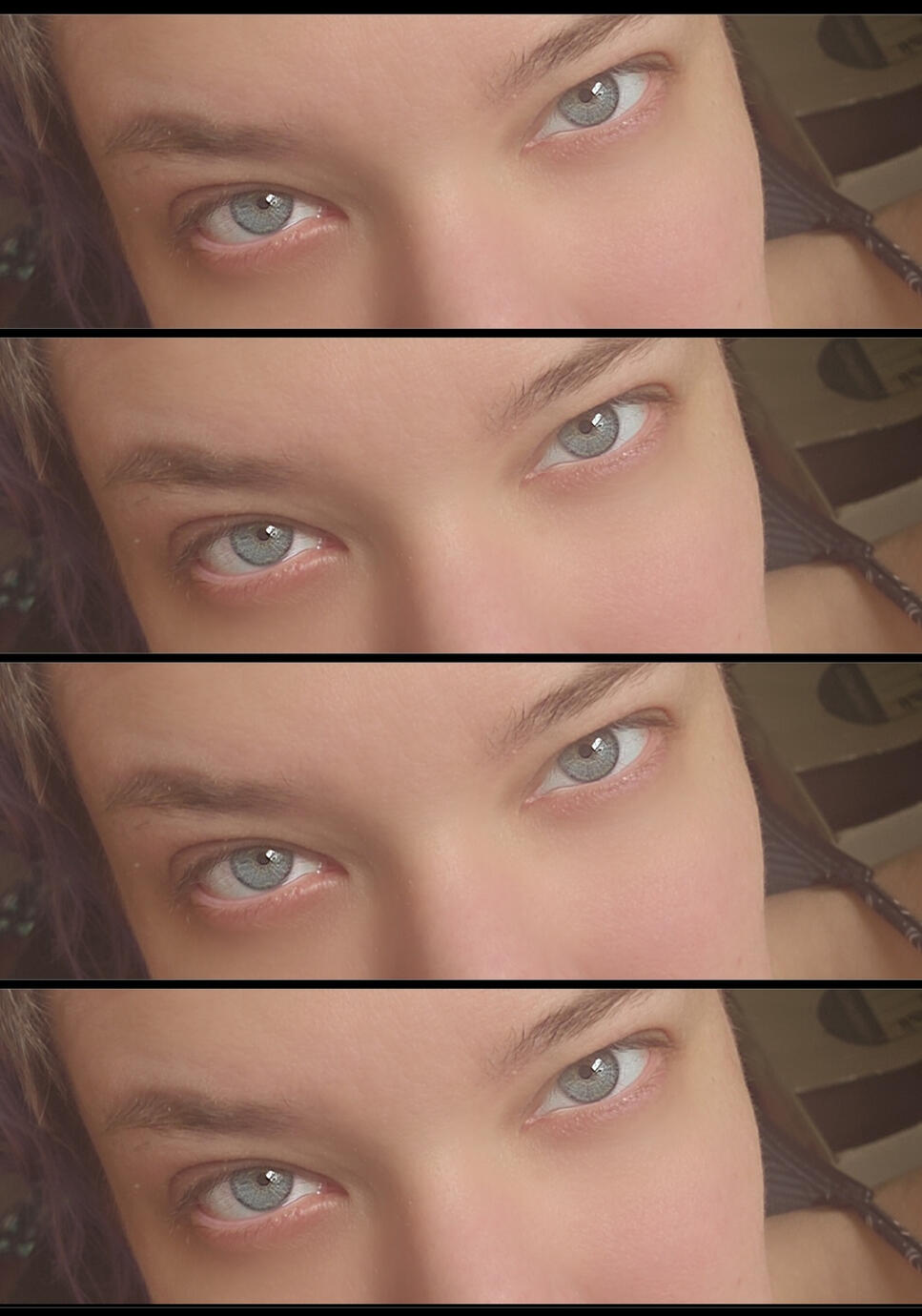 I see you Staring at my tits. Stare into my eyes you'll be mine forever!